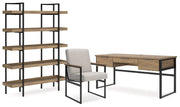 Montia Home Office Set Ashley Furniture Home Office Set 3-Piece: Desk/Bookcase/Desk Chair Fresh Start Furniture