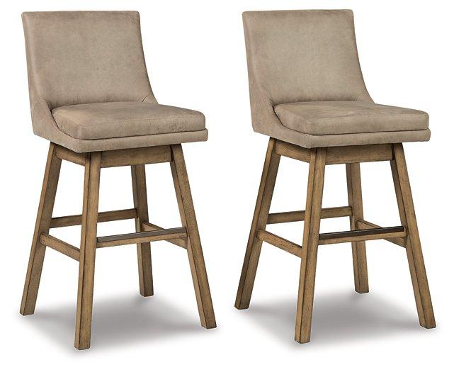 Tallenger Bar Stool Set -  Ashley Furniture Barstool Set  Fresh Start Furniture