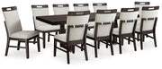 Neymorton Dining Room Set Ashley Furniture Dining Room Set 11-Piece: Dining Table/10-Dining Chair Fresh Start Furniture