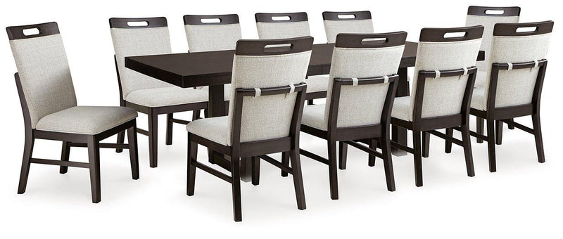 Neymorton Dining Room Set Ashley Furniture Dining Room Set 11-Piece: Dining Table/10-Dining Chair Fresh Start Furniture