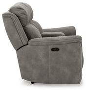 Next-Gen DuraPella Power Reclining Loveseat with Console Ashley Furniture Loveseat  Fresh Start Furniture