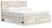 Lawroy Panel Storage Bed -  Ashley Furniture Bed  Fresh Start Furniture