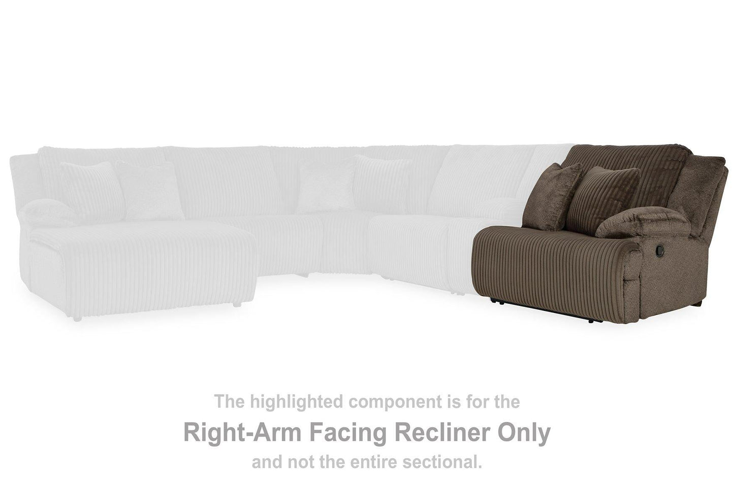Top Tier Reclining Sectional with Chaise Ashley Furniture Sectional  Fresh Start Furniture