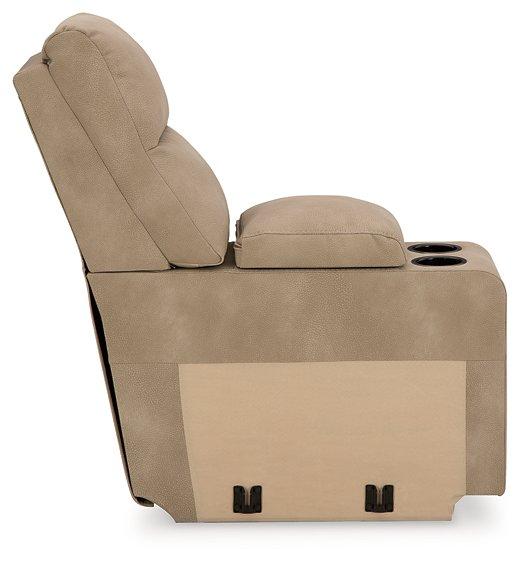 Next-Gen DuraPella Power Reclining Sectional Loveseat with Console Ashley Furniture Sectional  Fresh Start Furniture