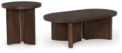 Korestone Occasional Table Set Ashley Furniture Table Set 2-Piece: Cocktail Table/End Table Fresh Start Furniture