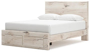Lawroy Panel Storage Bed -  Ashley Furniture Bed  Fresh Start Furniture