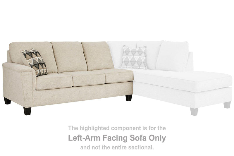 Abinger 2-Piece Sectional with Chaise Ashley Furniture
