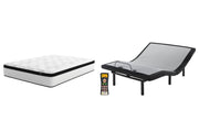 Chime 12 Inch Hybrid Mattress Package -  Ashley Furniture Mattress Set  Fresh Start Furniture