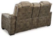 Next-Gen DuraPella Power Reclining Loveseat with Console Ashley Furniture Loveseat  Fresh Start Furniture