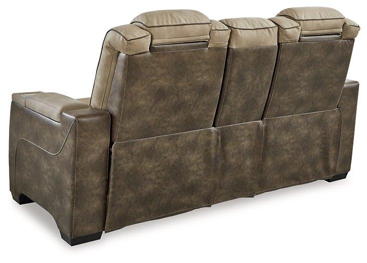 Next-Gen DuraPella Power Reclining Loveseat with Console Ashley Furniture Loveseat  Fresh Start Furniture