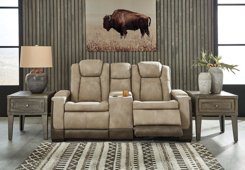 Next-Gen DuraPella Power Reclining Loveseat with Console Ashley Furniture Loveseat  Fresh Start Furniture