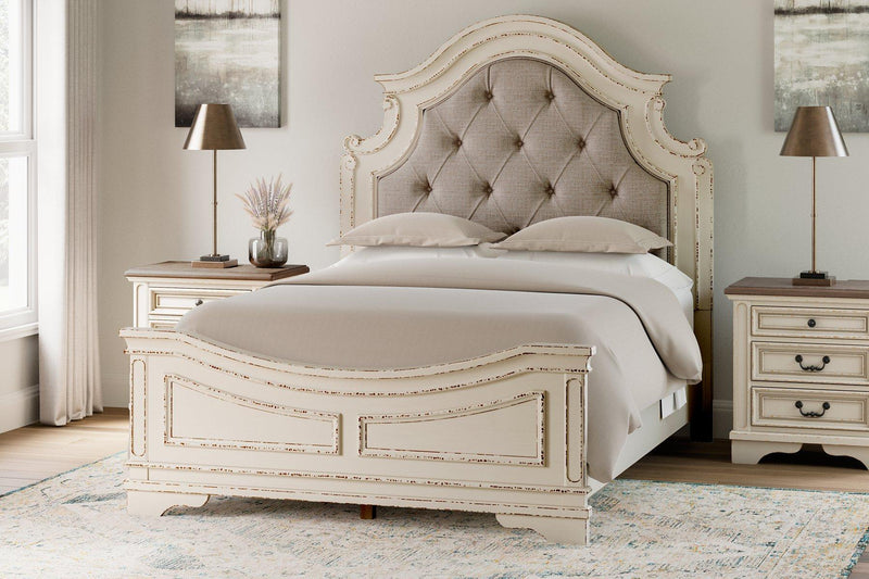 Realyn Upholstered Bed Ashley Furniture Bed  Fresh Start Furniture