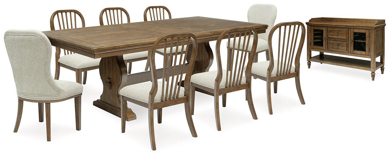 Sturlayne Dining Room Set Ashley Furniture Dining Room Set 10-Piece: Dining Table/Server/2-Dining Chair/6-Din Fresh Start Furniture