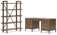 Roanhowe Home Office Set Ashley Furniture Home Office Set Default Title Fresh Start Furniture