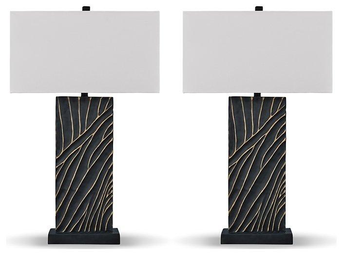Bartlen Lamp Set -  Ashley Furniture Table Lamp Set