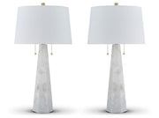 Laurellen Lamp Set Ashley Furniture Table Lamp Set Default Title Fresh Start Furniture