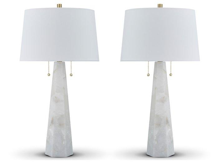 Laurellen Lamp Set Ashley Furniture Table Lamp Set Default Title Fresh Start Furniture