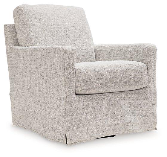 Nenana Next-Gen Nuvella Swivel Glider Accent Chair Ashley Furniture Accent Chair Stone Fresh Start Furniture