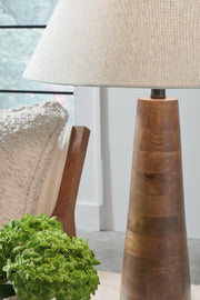 Danset Lamp Set -  Ashley Furniture Table Lamp Set  Fresh Start Furniture