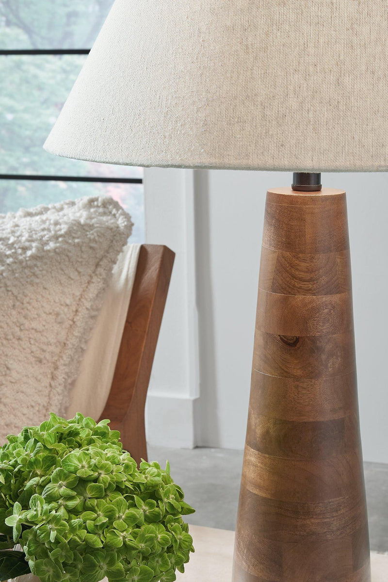 Danset Lamp Set -  Ashley Furniture Table Lamp Set  Fresh Start Furniture
