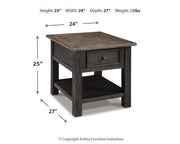 Tyler Creek End Table Set -  Ashley Furniture Table Set  Fresh Start Furniture