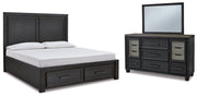 Foyland Bedroom Set Ashley Furniture Bedroom Set 5-Piece: Dresser & Mirror/Bed (Headboard, Footboar Fresh Start Furniture