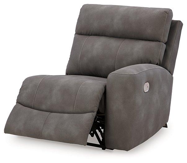 Next-Gen DuraPella Power Reclining Sectional Loveseat with Console Ashley Furniture Sectional  Fresh Start Furniture
