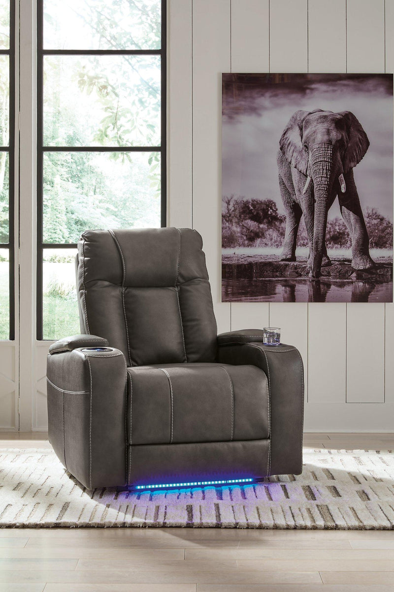 Feazada Power Recliner -  Ashley Furniture Recliner  Fresh Start Furniture