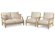 Clare View Outdoor Seating Set -  Ashley Furniture Outdoor Seating Set  Fresh Start Furniture