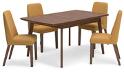 Lyncott Dining Room Set Ashley Furniture Dining Room Set 5- Rect. Piece: Dining Table/4-Dining Chair / Must Fresh Start Furniture