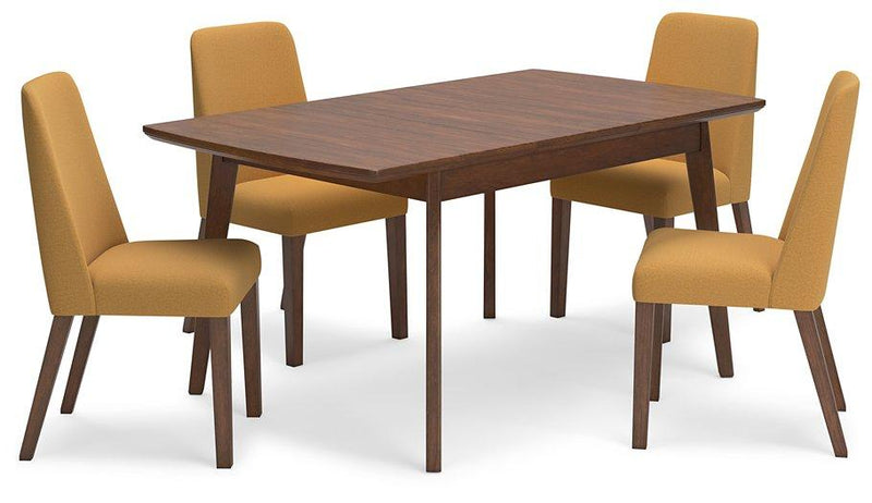 Lyncott Dining Room Set Ashley Furniture Dining Room Set 5- Rect. Piece: Dining Table/4-Dining Chair / Must Fresh Start Furniture
