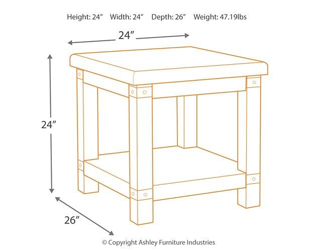 Carynhurst Occasional Table Set -  Ashley Furniture Table Set  Fresh Start Furniture