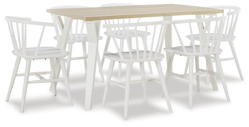 Grannen Dining Room Set Ashley Furniture Dining Room Set Dining Table/6-Dining Chair Fresh Start Furniture