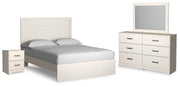 Stelsie Bedroom Set Ashley Furniture Bedroom Set 6-Piece: Dresser & Mirror/Bed (Headboard, Footboar Fresh Start Furniture