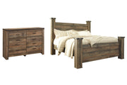Trinell Bedroom Set -  Ashley Furniture Fireplace Set  Fresh Start Furniture
