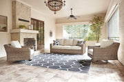 Beachcroft Outdoor Seating Set -  Ashley Furniture Outdoor Seating Set
