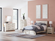 Lawroy Panel Storage Bed -  Ashley Furniture Bed  Fresh Start Furniture