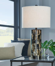 Ellford Lamp Set -  Ashley Furniture Table Lamp Set  Fresh Start Furniture
