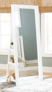 Evesen Floor Standing Mirror/Storage -  Ashley Furniture Mirror  Fresh Start Furniture