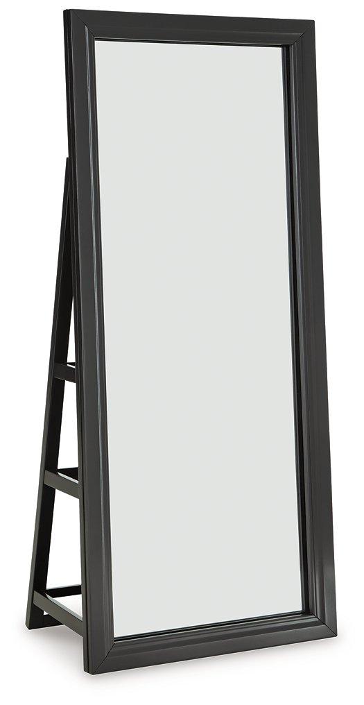 Evesen Floor Standing Mirror/Storage -  Ashley Furniture Mirror  Fresh Start Furniture
