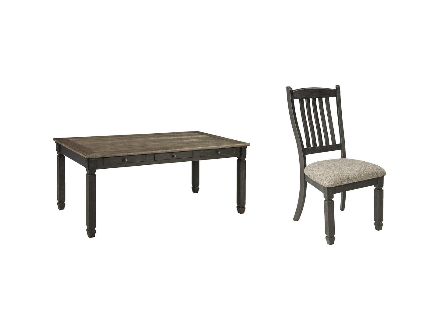 Tyler Creek Dining Set Ashley Furniture Dining Room Set Dining Table/6-Dining Chair / Option 1 Fresh Start Furniture