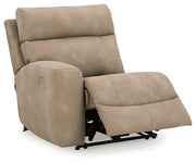 Next-Gen DuraPella Power Reclining Sectional Loveseat with Console Ashley Furniture Sectional  Fresh Start Furniture