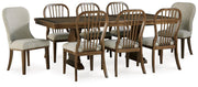 Sturlayne Dining Room Set Ashley Furniture Dining Room Set 9-Piece: Dining Table/2-Dining Chair/6-Dining Chai Fresh Start Furniture