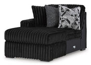 Midnight-Madness Super Chaise Ashley Furniture Sectional  Fresh Start Furniture