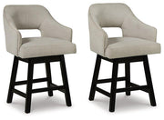 Tallenger Bar Stool Set -  Ashley Furniture Barstool Set  Fresh Start Furniture