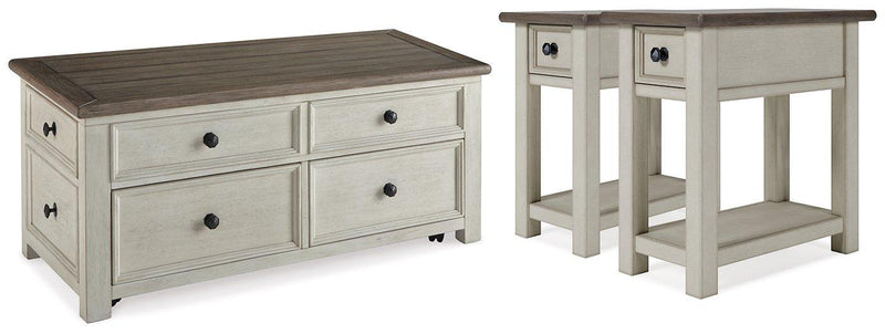 Bolanburg Occasional Table Set -  Ashley Furniture Table Set