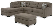 Mahoney Living Room Set Ashley Furniture Living Room Set Sectional/Ottoman / Chocolate / Option 1 Fresh Start Furniture