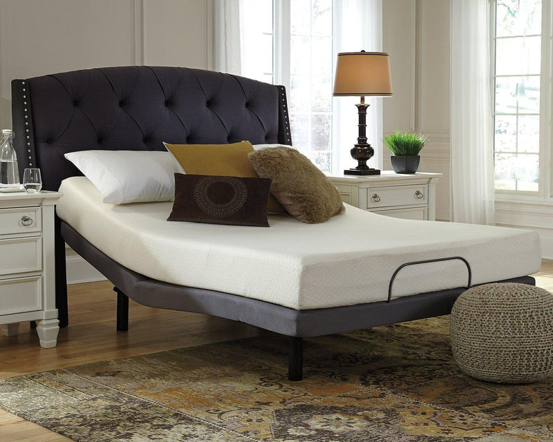 Chime 8 Inch Memory Foam Mattress in a Box -  Ashley Furniture Memory Foam Mattress  Fresh Start Furniture