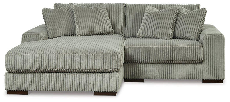 Lindyn Sectional with Chaise Ashley Furniture Sectional Fog / 2-Piece / Left-Arm Facing Fresh Start Furniture
