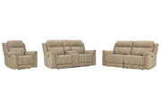 Next-Gen DuraPella Living Room Set Ashley Furniture Living Room Set Sand / 3-Piece: Sofa/Loveseat/Recliner Fresh Start Furniture